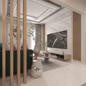 t.v wall